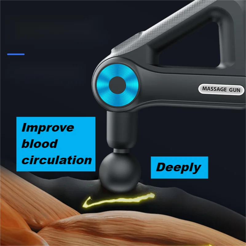 9 Heads 9 Gears Professional Fitness Massage Gun