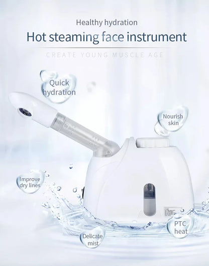 Warm Mist Facial Steamer Humidifier for Face
