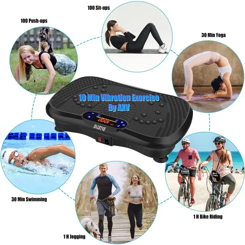 Vibration Plate Exercise  Whole Body Workout Machine