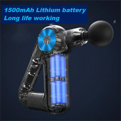 9 Heads 9 Gears Professional Fitness Massage Gun