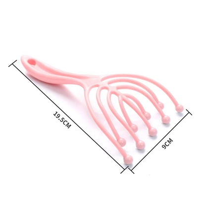 1 Pc Head Massager Scalp Neck Comb Roller