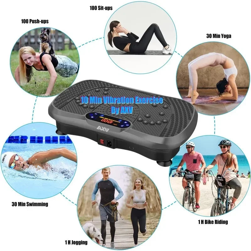 Vibration Plate Exercise  Whole Body Workout Machine