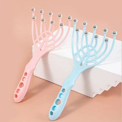 1 Pc Head Massager Scalp Neck Comb Roller