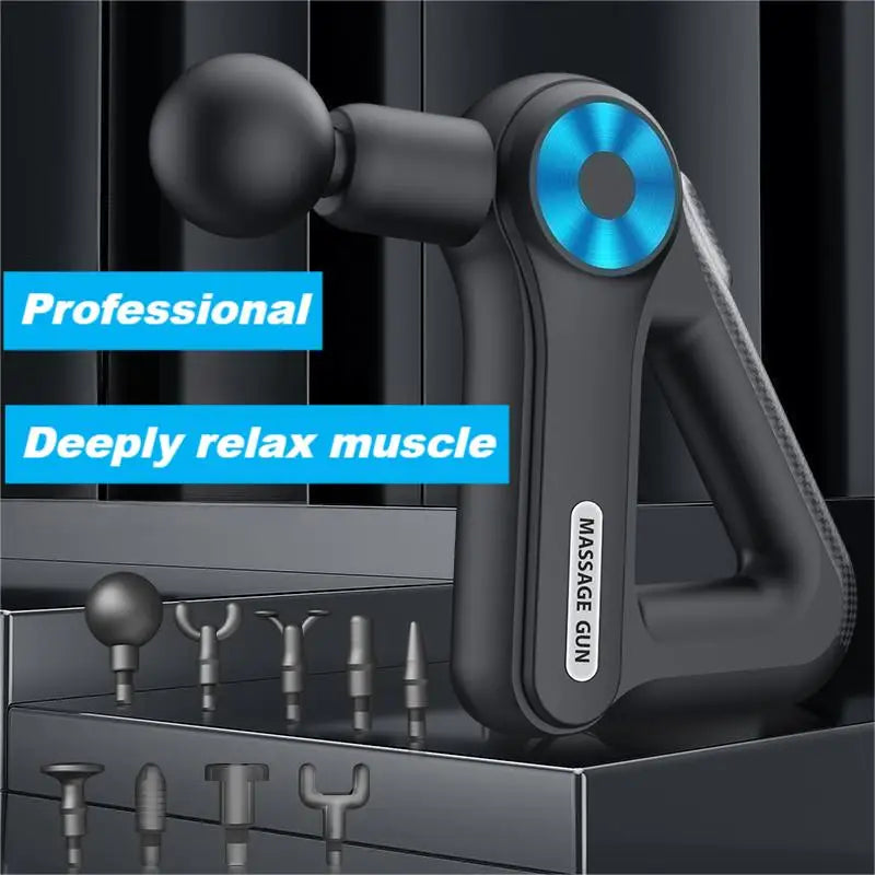 9 Heads 9 Gears Professional Fitness Massage Gun