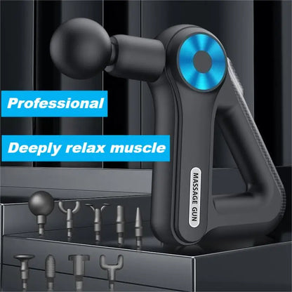 9 Heads 9 Gears Professional Fitness Massage Gun